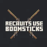 Recruits Use Boomsticks