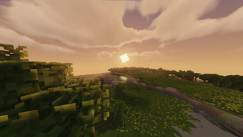 Sunset...