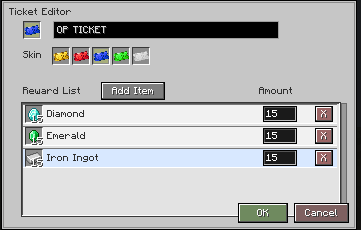 Empty Ticket