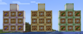 Vanilla Froglight Crafting Recipes