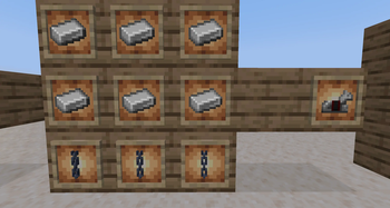 Iron Horse Armor Crafting