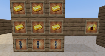 Golden Horse Armor Crafting