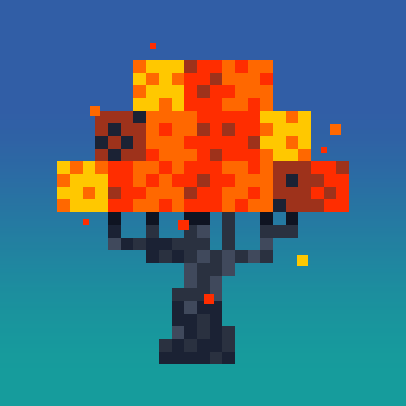 Burnt Dynamic Trees logo