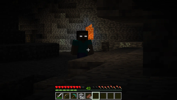 Herobrine encounter