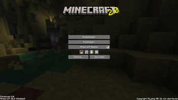 Main Menu in 26.2