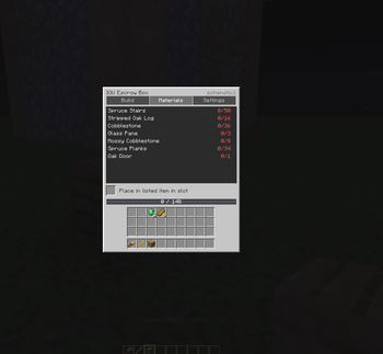 Ecrow Box screen