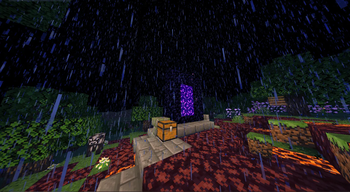 night time.