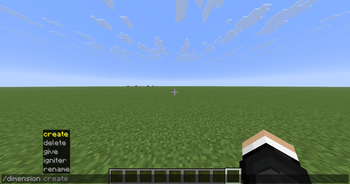 commands to create and edit your dimensions