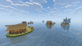 Villagers! In the.. Ocean??
