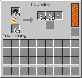 The foundry's interface