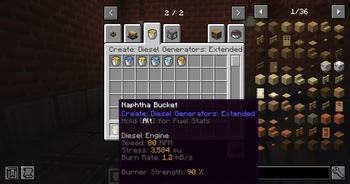 Create: Diesel Generators: Extended — screenshot 2