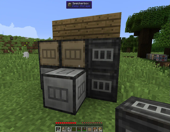 Easy Storage backstage example
