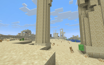 Desert ruins