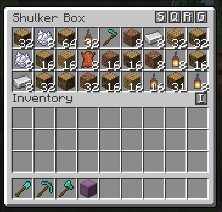 Shulker Box Before
