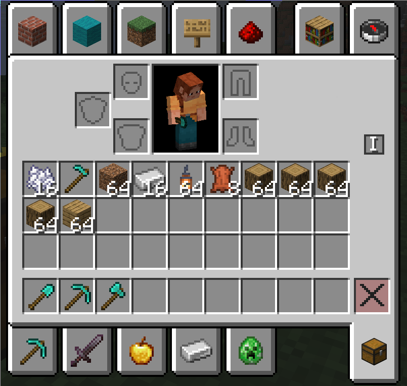 Player Inventory After