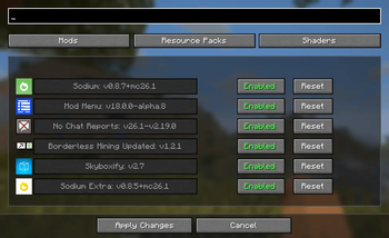 Mod UI