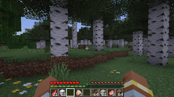 2 hand of orignal version on 1.7.10