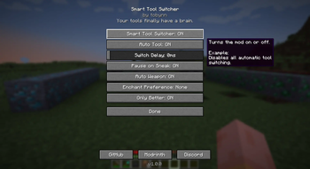 In-game Settings Menu