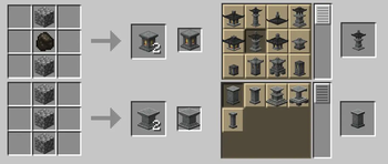 Crafting/Stonecutting recipes