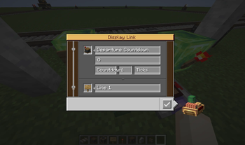 Departure Countdown Configuration GUI