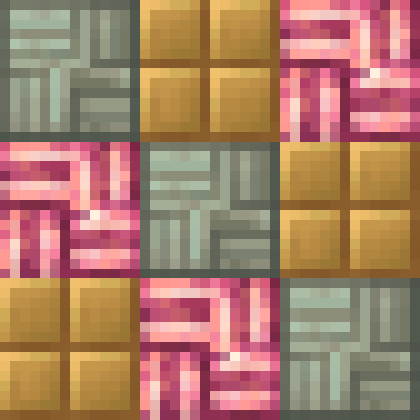 All blocks  (Zinc/Brass/Rose Quartz)