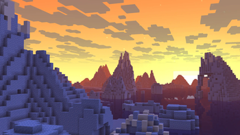 Rayleigh scattering in the distance when facing the sun