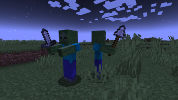 Zombies with Dagger and Spear