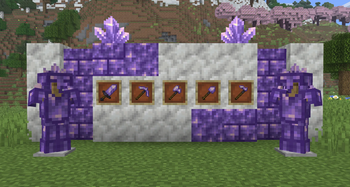 Amethyst Tools & Armor (Also some blocks yay)