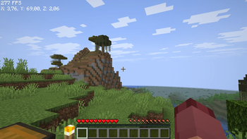 FPS on a newly generated world