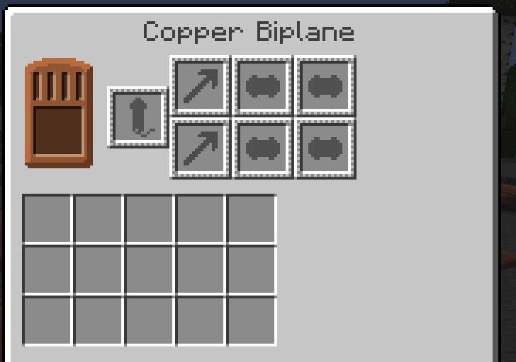 copper biplane inventory