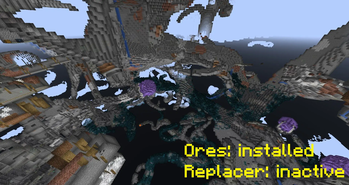 Caves with modded ores
