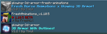 Glowing 3D Armor x Fresh Animations — screenshot 1