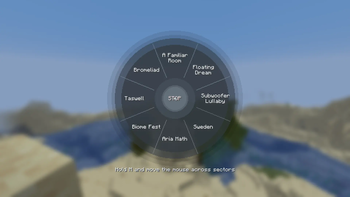 Music wheel looks like this