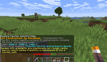 Built-In Enchantment Info