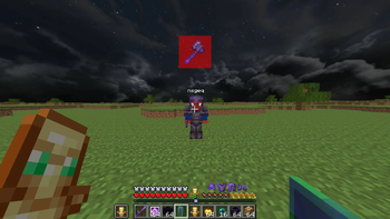 "If an enemy is within less than 5 blocks"