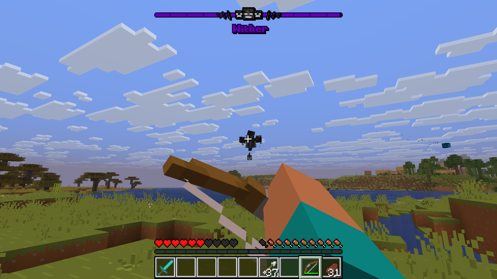Wither boss bar