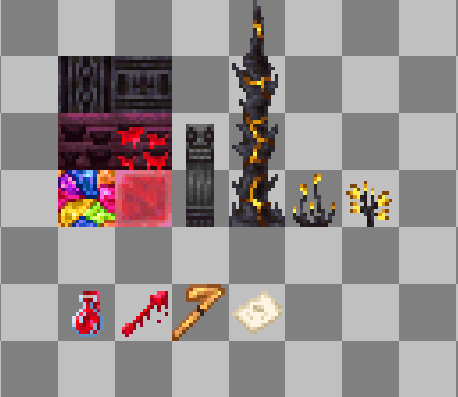 some blocks&items