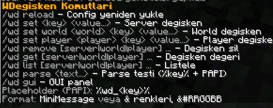 Help Menu