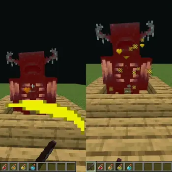 Yellow pvp particles