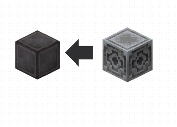 lodestone to Bloxk of netherite