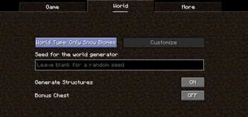 World Type, First Option