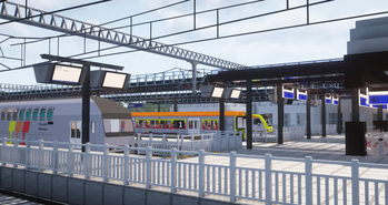 varying Moszyan Railways trains
