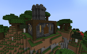 An Illusioner Hut in the Dark Forest