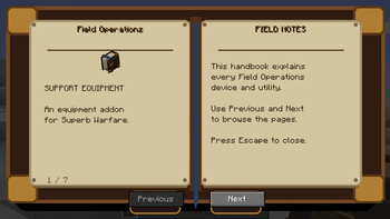 Field Manual