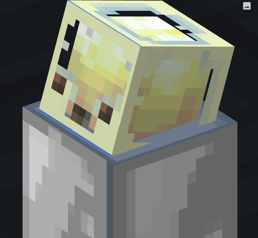 3D sulfur cube buckets — screenshot 2