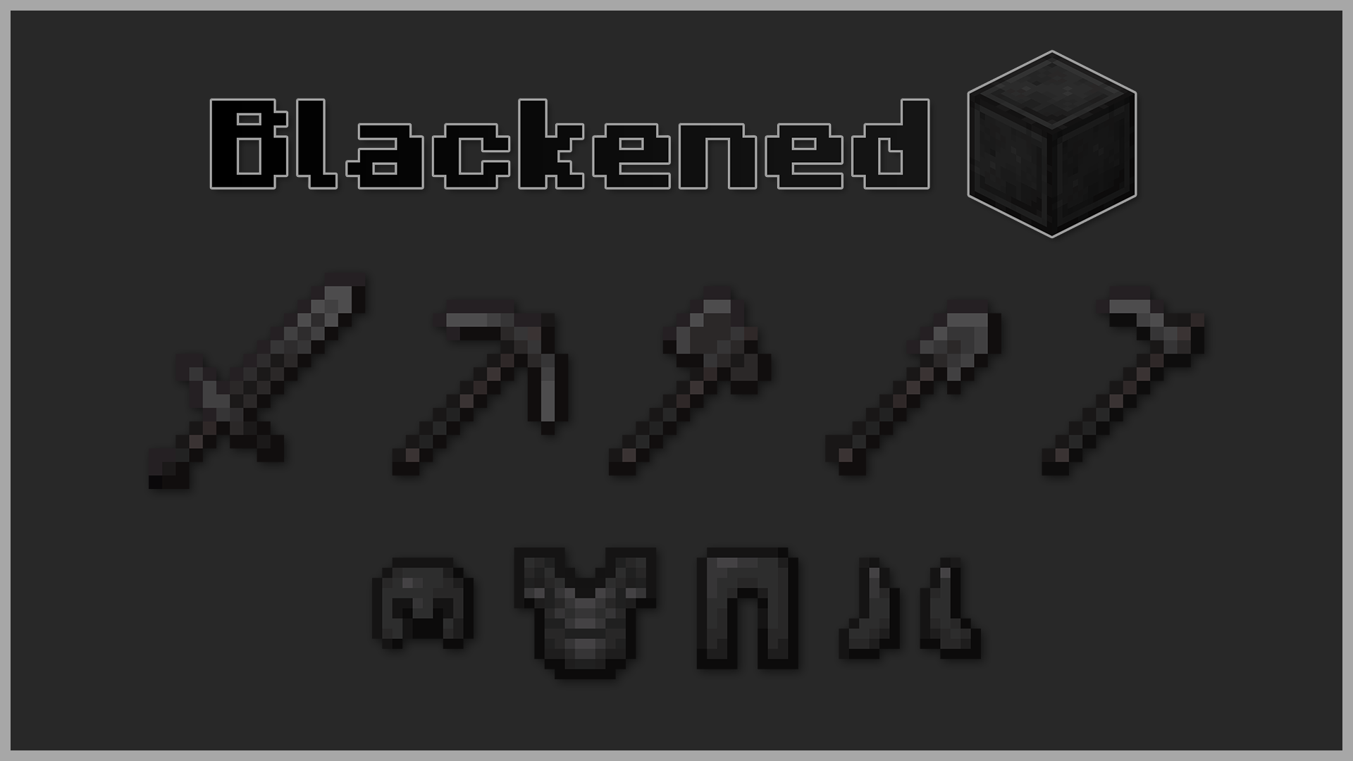Blackened Netherite Items