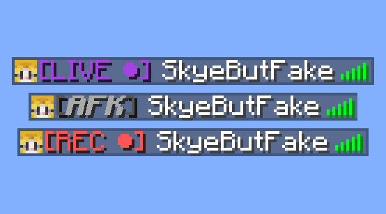 Prefixes In-Game