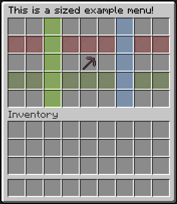 Layout Sized Inventory