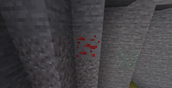 Yet another cliff but with ruby ore
