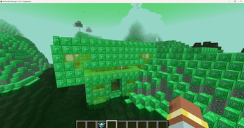 New temple from outside!
